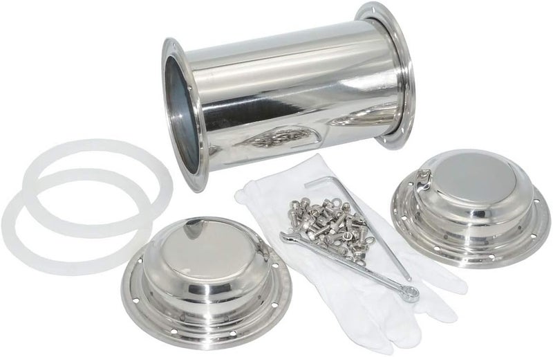 SoClaay Time Capsule Anti-Corrosion Waterproof Stainless Steel Capsule Container Durable Lock Container for Future Graduation Gift (10.2 Inch) - Image 4